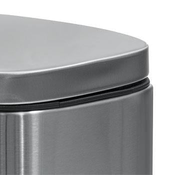 Ведро с педалью Spirella Akira 5 л Серебристый (10.19833) - фото 3 Ведро с педалью Spirella Akira 5 л Серебристый (10.19833) - фото 3