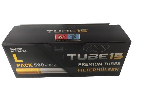 Гільзи для цигарок Tube 15 500/20 пачок