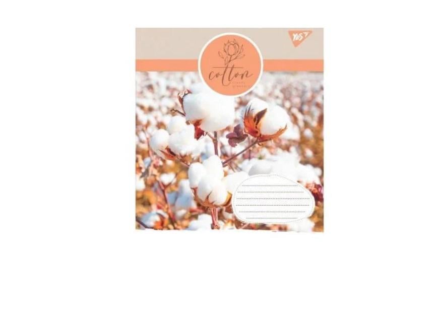 Тетрадь ученическая YES Cotton 765561 А5/60 линейка (4823092266545)