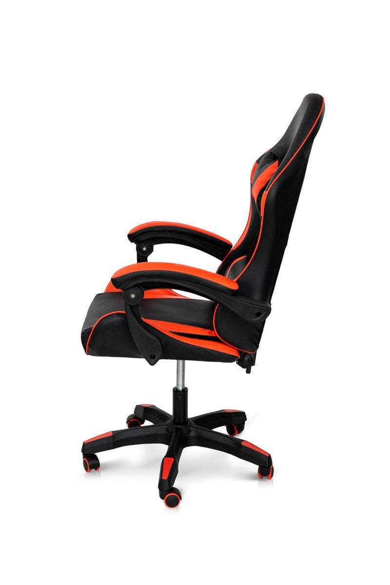 Стул офисный Слим Черный/Красный - фото 3 Стул офисный Слим Черный/Красный - фото 3