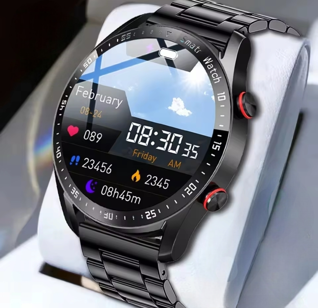 Смарт годинник чоловічий HW Line/Siri Android/IOS месенджери/ Чорний - фото 8 Смарт годинник чоловічий HW Line/Siri Android/IOS месенджери/ Чорний - фото 8