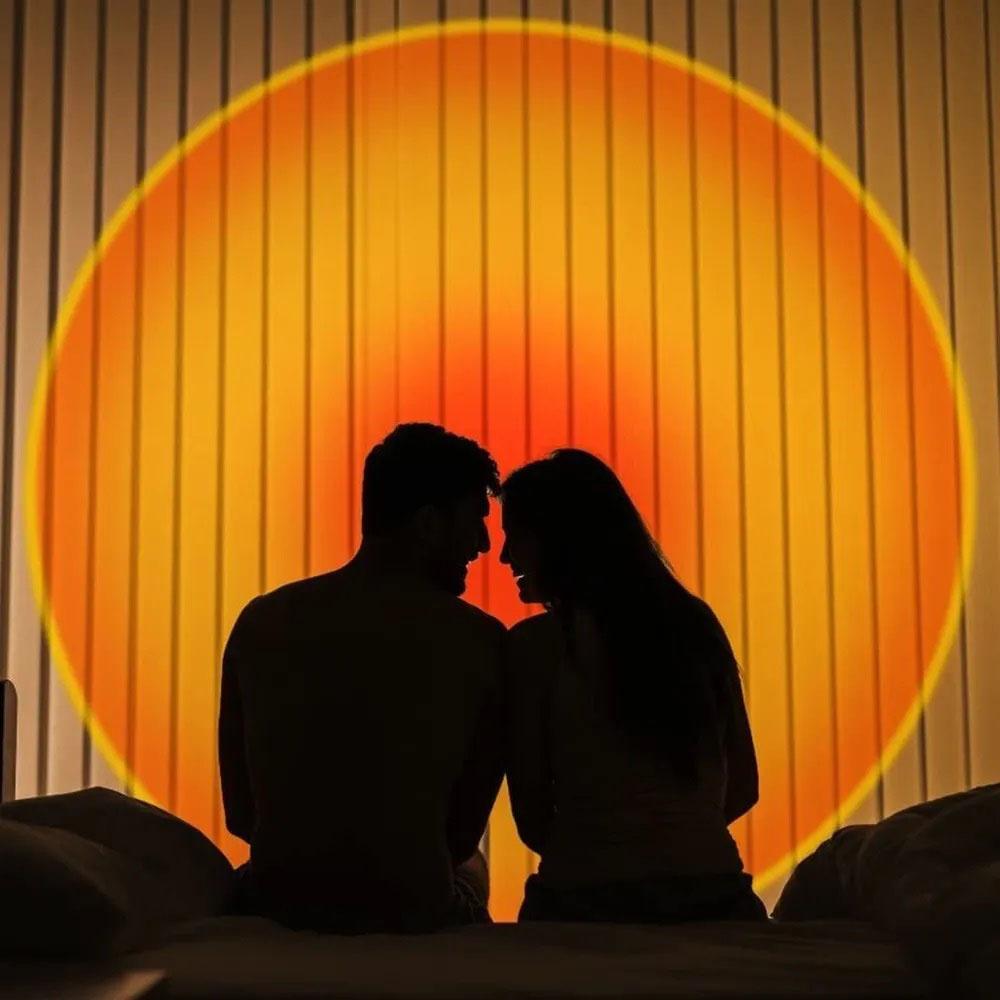 Лампа Atmosphere Sunset Lamp ефект веселки - фото 28 Лампа Atmosphere Sunset Lamp ефект веселки - фото 28