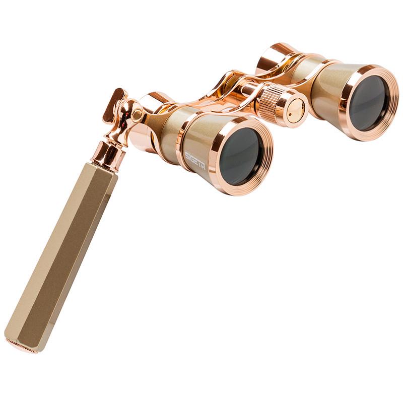 Бінокль театральний SIGETA TEATRUM L 3x25 лорнет Gold (2537374943)