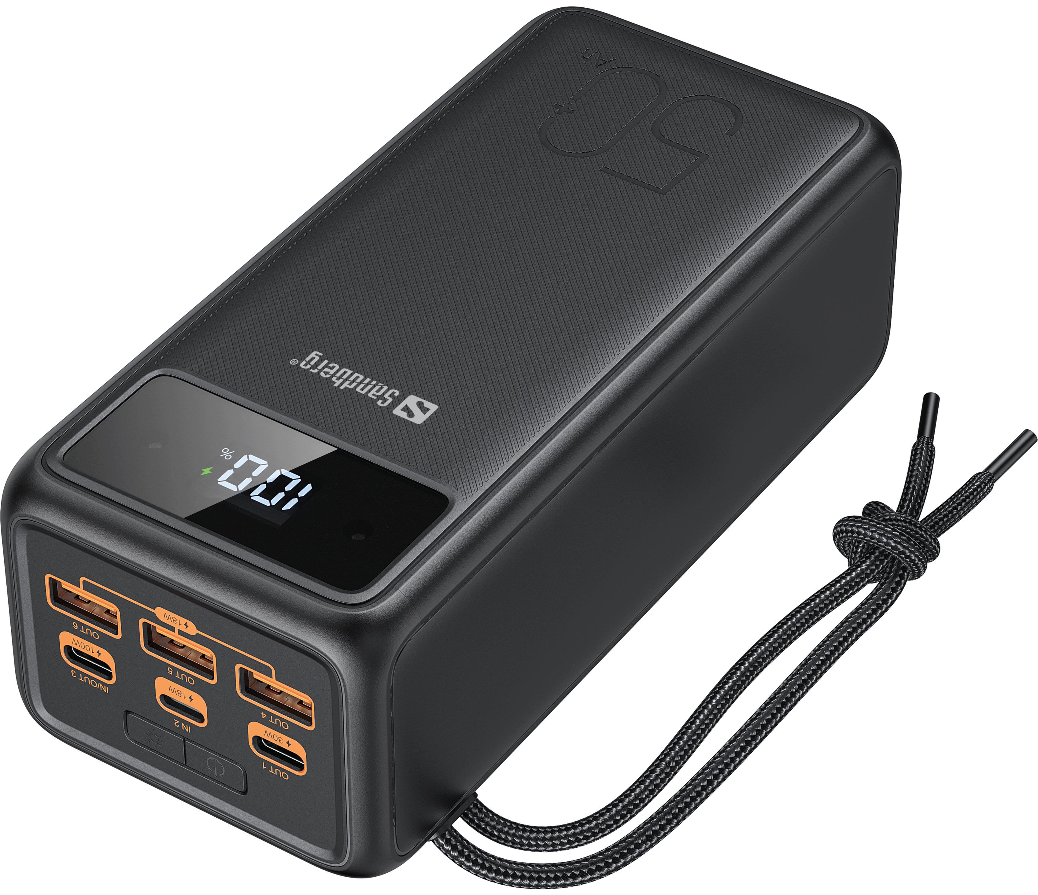 Зовнішній акумулятор Sandberg USB-C PD 130 W 50000 (420-75)