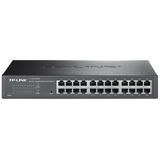 Комутатор 24 порти керований TP-LINK TL-SG1024DE (2863456365) Комутатор 24 порти керований TP-LINK TL-SG1024DE (2863456365)