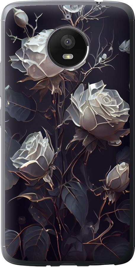 Чехол на Motorola Moto E4 Plus Розы 2 (5550u-1000-42517)