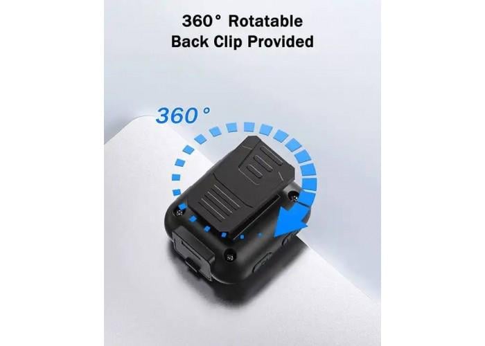 Видеорегистратор нагрудный мини Boblov W4 (98777) - фото 3 Видеорегистратор нагрудный мини Boblov W4 (98777) - фото 3