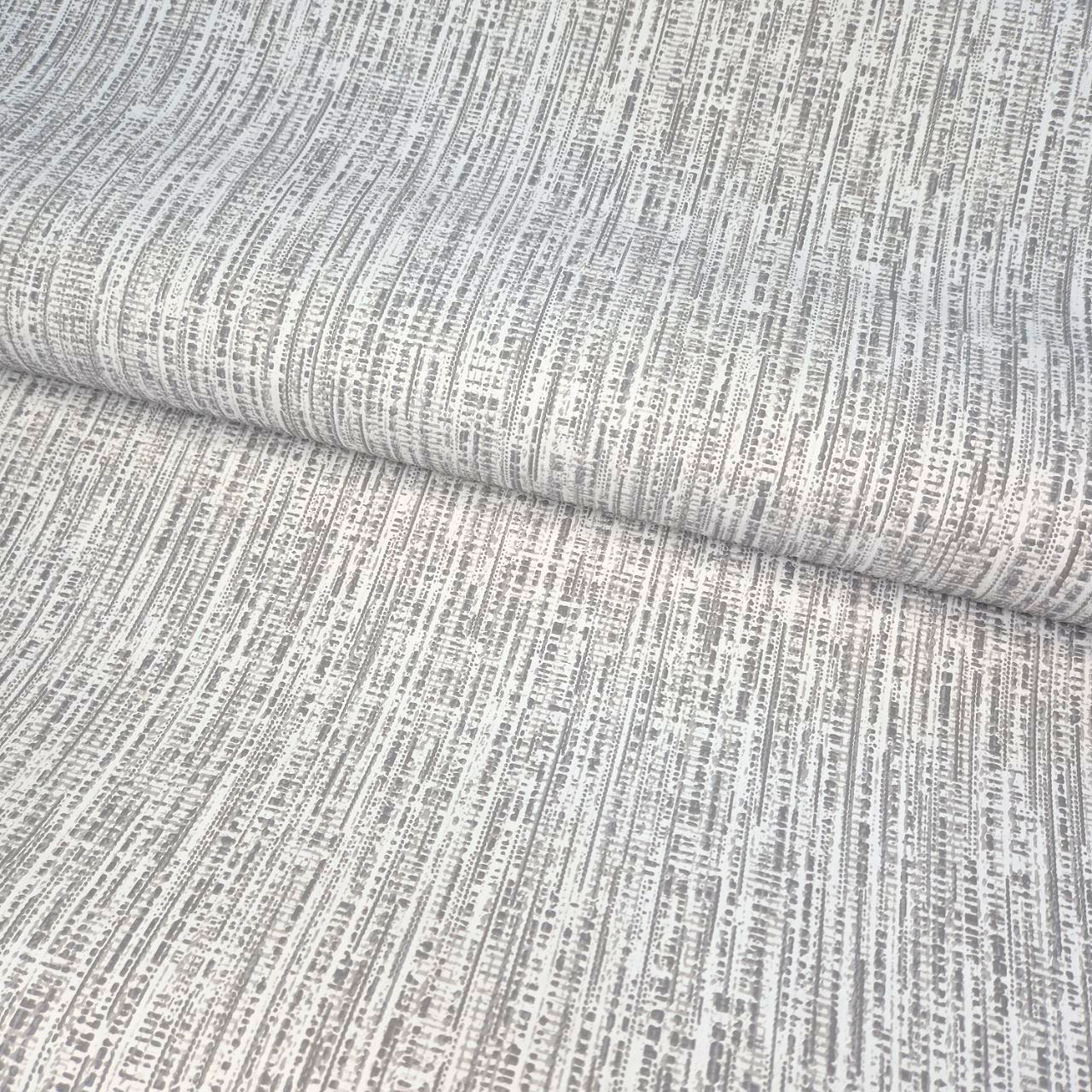 Обои виниловые Славянские обои 1248-03 однотонные в гостиную/спальню/коридор/детскую комнату 10,05x1,06 м Серый (2289929246)