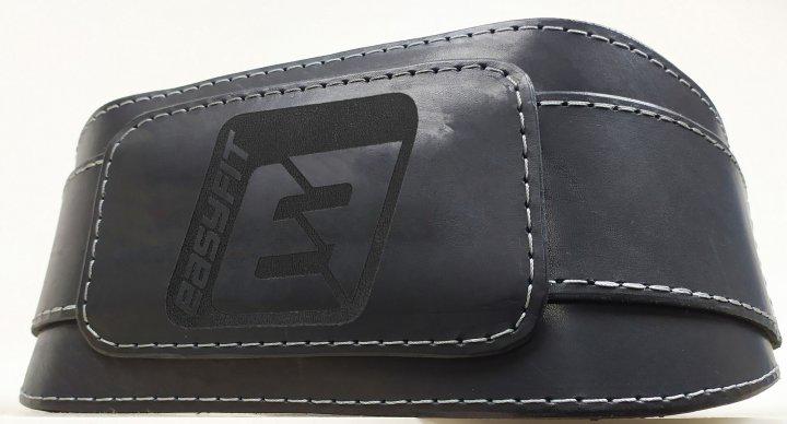 Пояс атлетический EasyFit Training Belt кожа XS Черный (EF-TAB-BK-XS) - фото 7