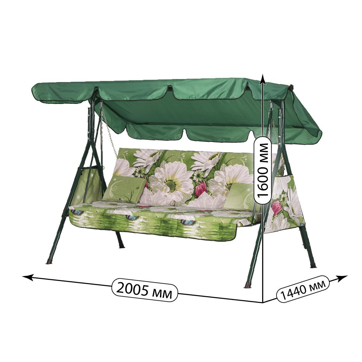 Качели садовые Vitan Дача (2140016) - фото 4 Качели садовые Vitan Дача (2140016) - фото 4