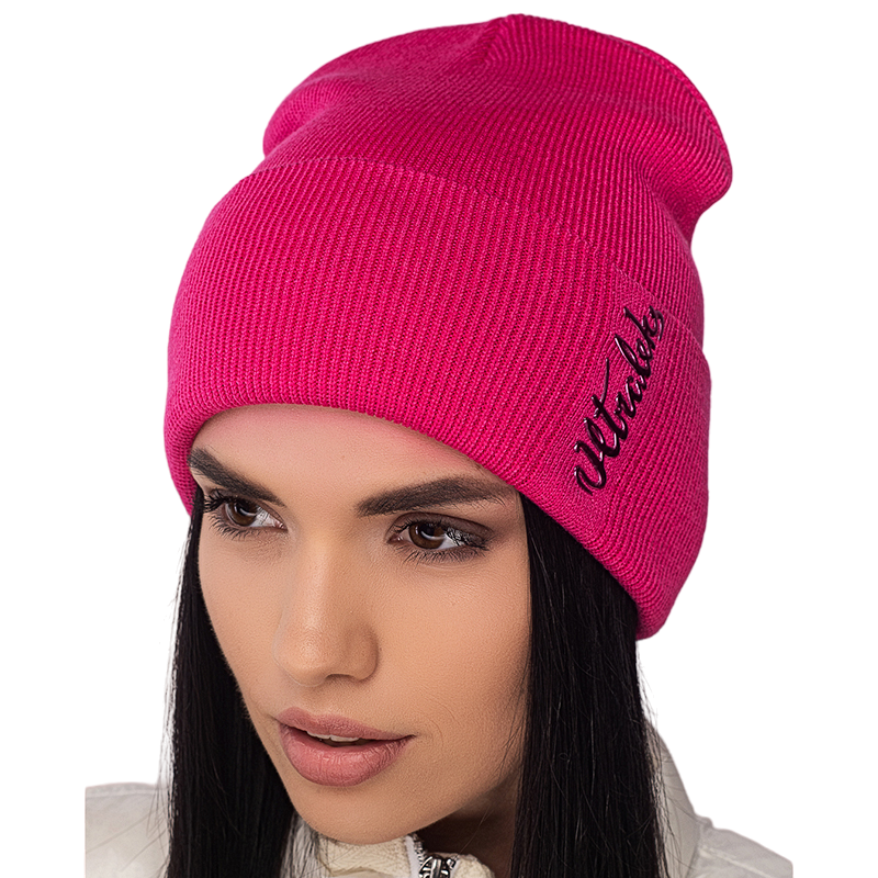 Шапка Leks ФУРОР двойная с отворотом мелкой вязки One size Малиновый (122333) - фото 1 Шапка Leks ФУРОР двойная с отворотом мелкой вязки One size Малиновый (122333) - фото 1