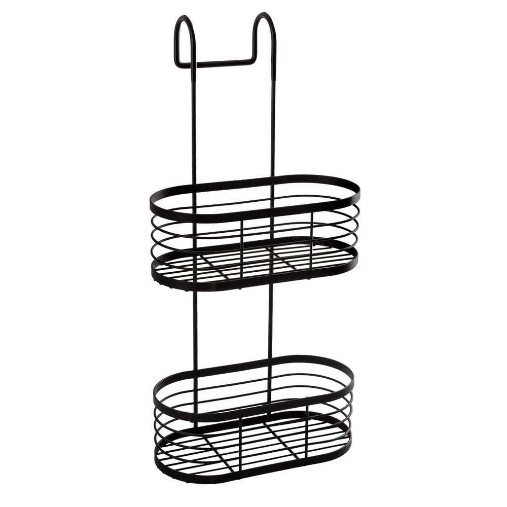 Полка в ванную AWD Interior 2-х ярусная 23,3x47,8x17,7 см Черный (AWD02081993)