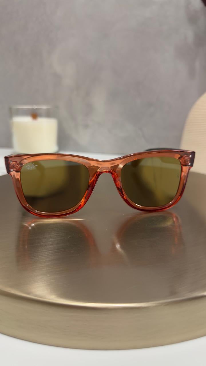 Солнцезащитные очки Ray-Ban RBR0502S 6711/73 Wayfarer Reverse Orange/Grey