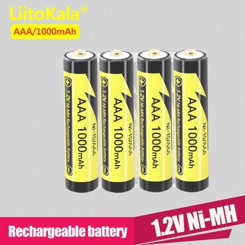 Аккумулятор LiitoKala Ni-10/AAA 1,2V 1000 mAh - фото 2