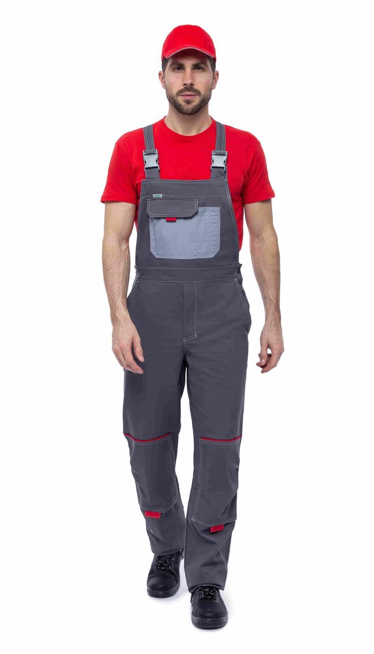 Костюм робочий ЄВРО M р. 48-50 170-176 см Сірий/Темно-сірий (27735286) - фото 12 Костюм робочий ЄВРО M р. 48-50 170-176 см Сірий/Темно-сірий (27735286) - фото 12