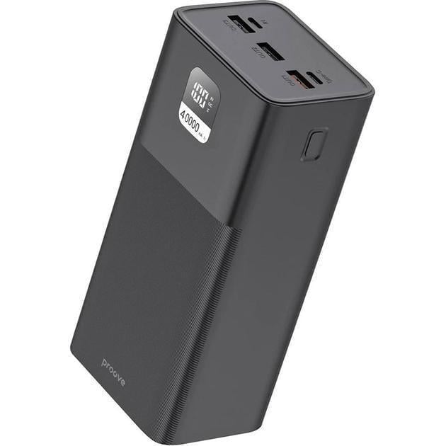 Повербанк Proove Giant 67724 100W 40000 mAh Чорний (21272230)