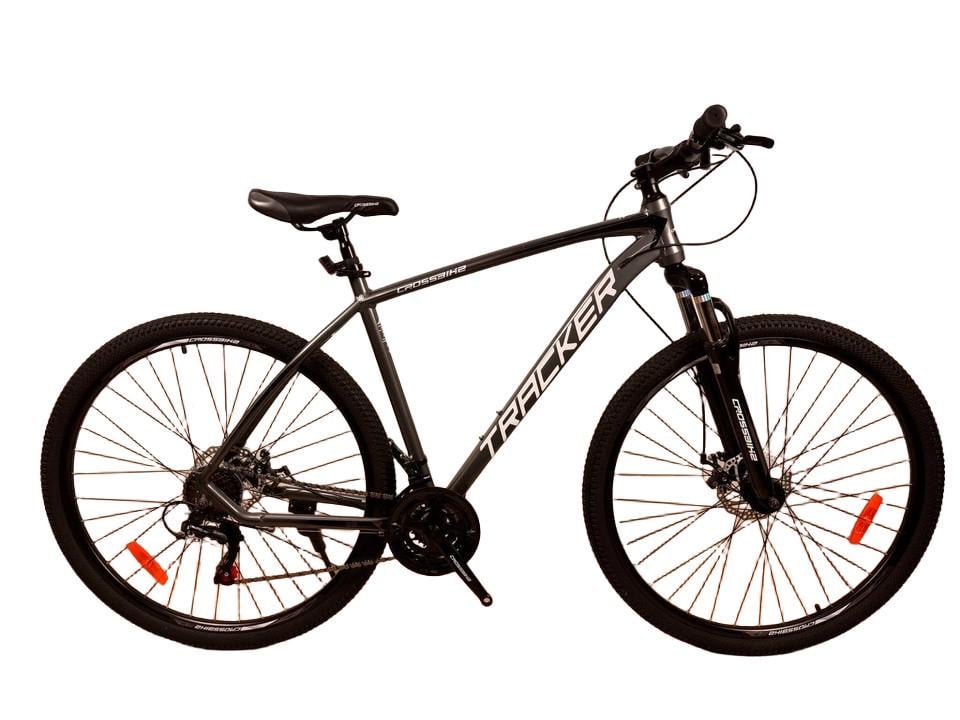 Велосипед CrossBike Tracker 29" 21" Черно-серый