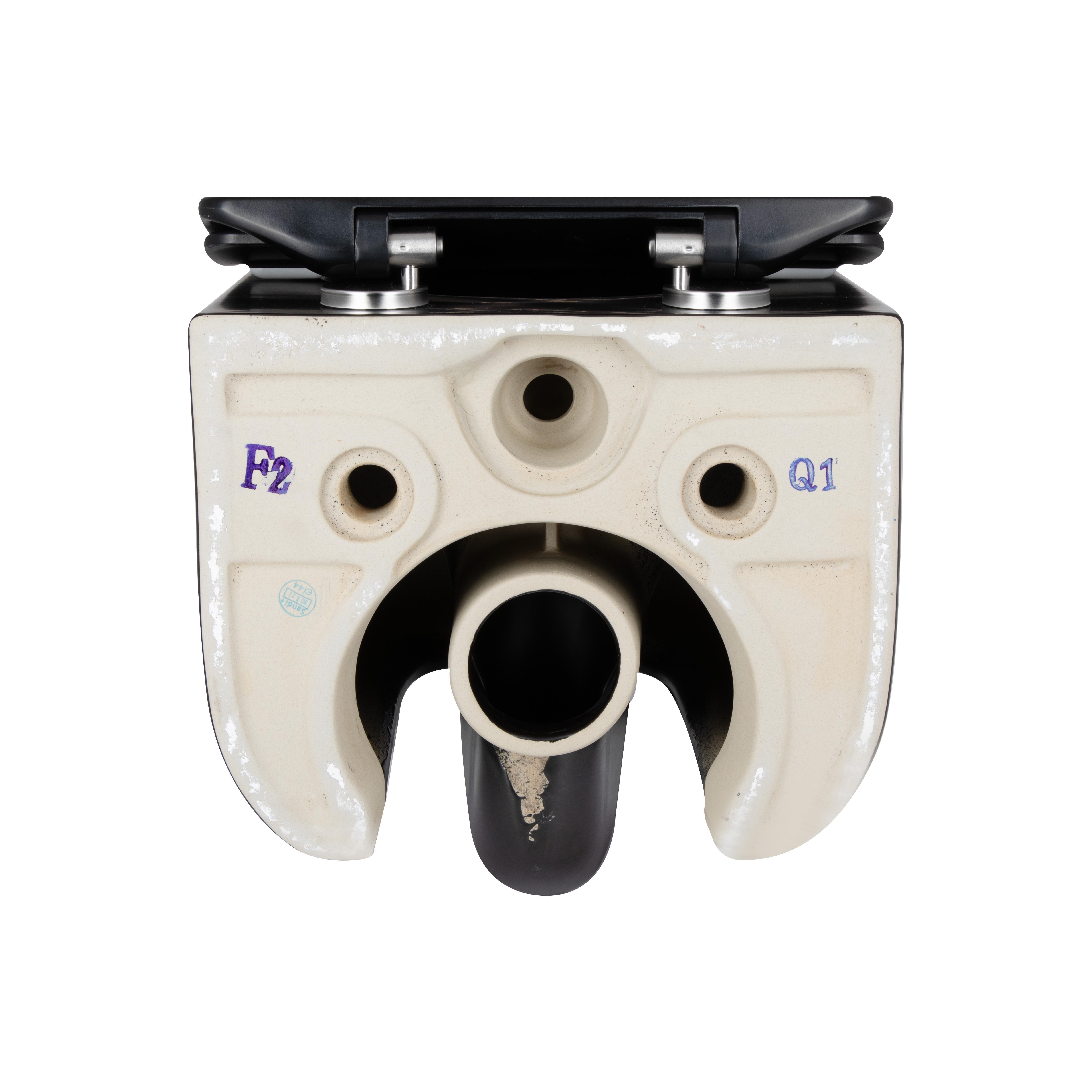 Унитаз подвесной Qtap Taurus безободочный с сиденьем Soft-close (QT2433084EUQMB (SD00051553) - фото 3 Унитаз подвесной Qtap Taurus безободочный с сиденьем Soft-close (QT2433084EUQMB (SD00051553) - фото 3