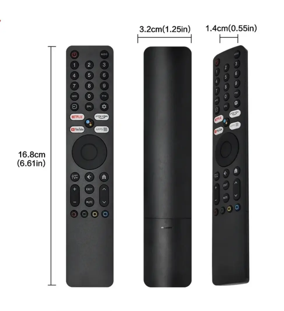 Універсальний пульт для телевізора Xiaomi XMRM-ML Mi TV Bluetooth з голосовим керуванням та мікрофоном (REMOTE-XIAOMI-XMRM-ML) - фото 3 Універсальний пульт для телевізора Xiaomi XMRM-ML Mi TV Bluetooth з голосовим керуванням та мікрофоном (REMOTE-XIAOMI-XMRM-ML) - фото 3