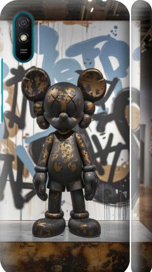 Чехол на Xiaomi Redmi 9A Bronze kaws v2 (6098m-2034-42517)