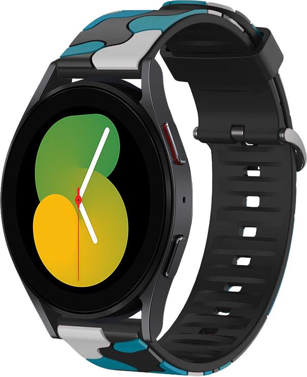 Ремінець Tactic Camouflage для Galaxy Watch 5 40 мм Blue (32929-28) - фото 1 Ремінець Tactic Camouflage для Galaxy Watch 5 40 мм Blue (32929-28) - фото 1
