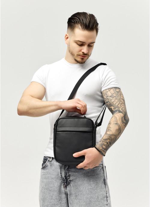 Мужская сумка-мессенджер Sambag через плечо из экокожи Черный (906023719) - фото 8 Мужская сумка-мессенджер Sambag через плечо из экокожи Черный (906023719) - фото 8