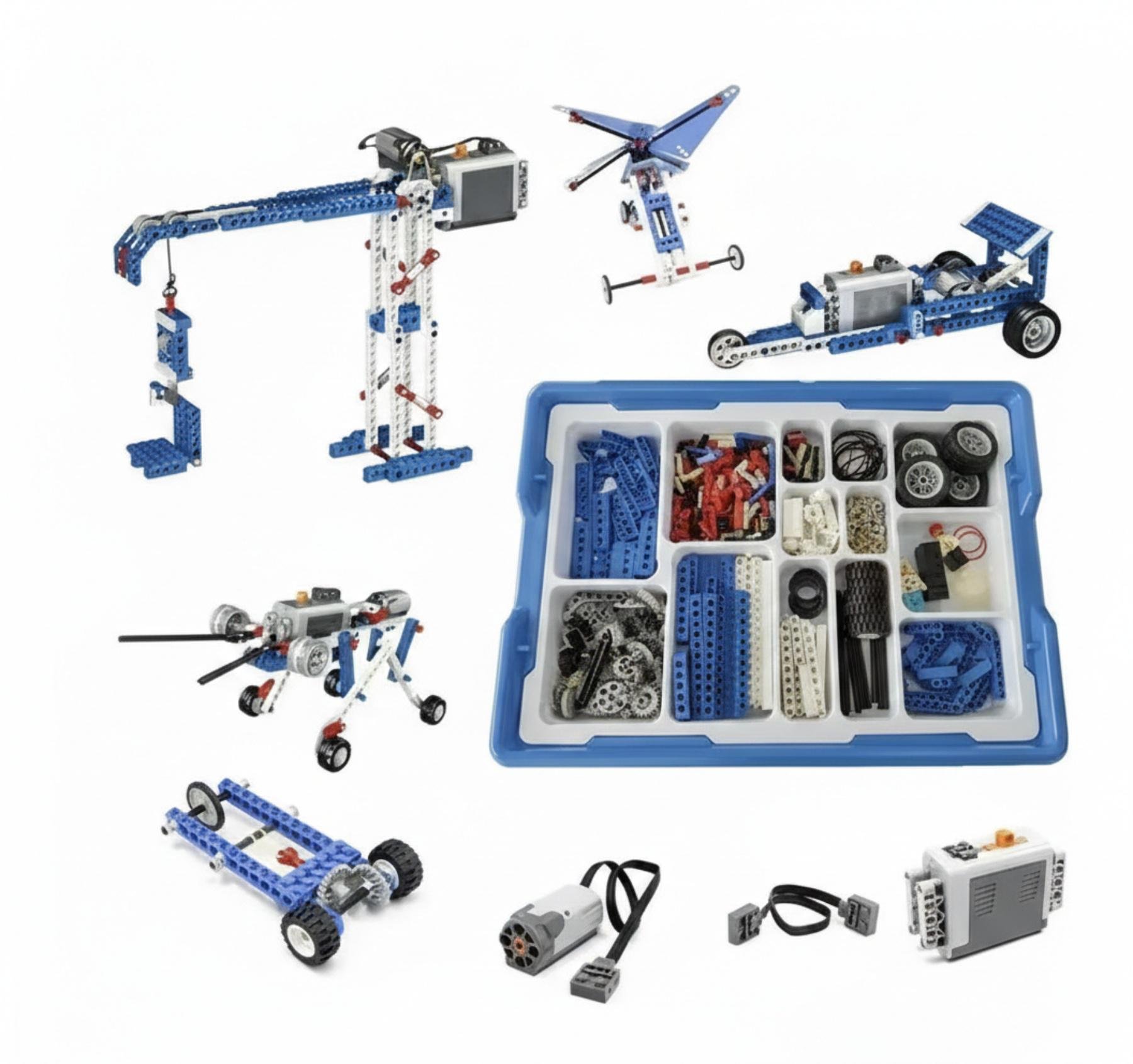 Конструктор STEM Интерактивный набор для робототехники 596 дет. (9686b)