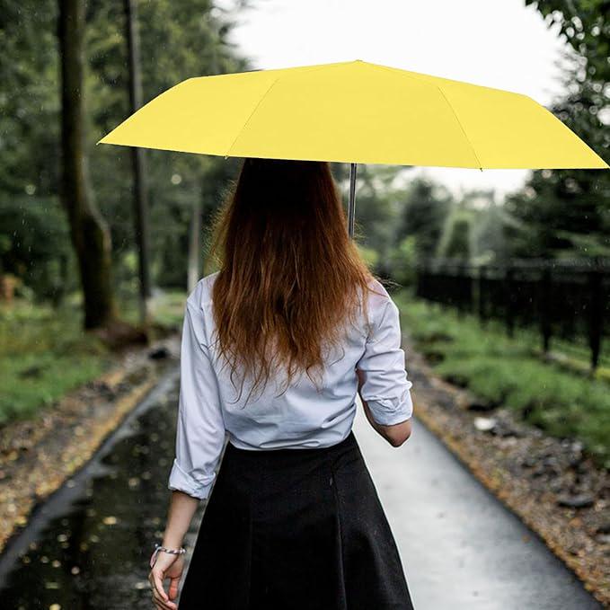 Парасолька складна автомат Pastel 8 спиць купол 100 см Yellow - фото 9 Парасолька складна автомат Pastel 8 спиць купол 100 см Yellow - фото 9