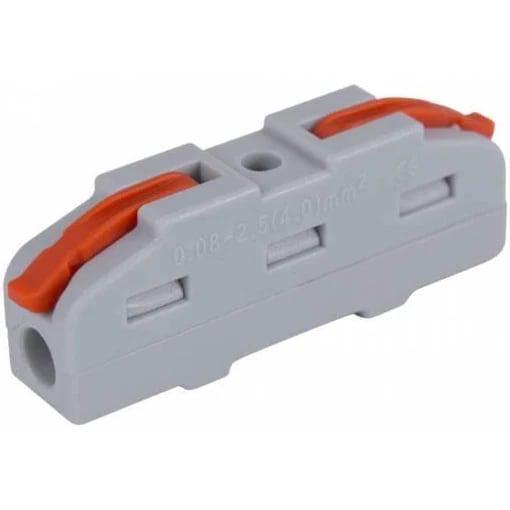 Клемма соединительная проходная АСКО-УКРЕМ 1P Серый (28680020)