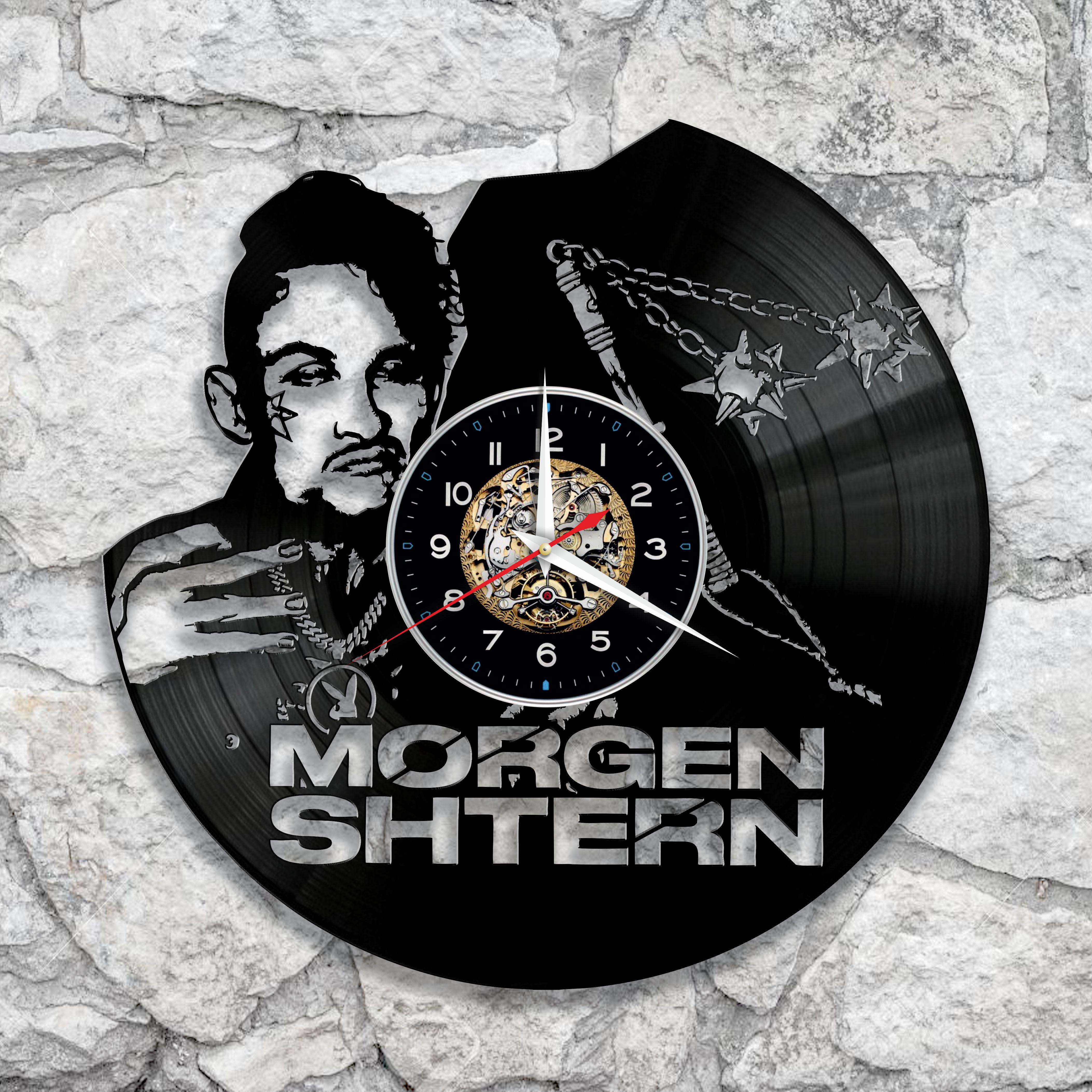 Часы настенные Моргенштерн 3015 из виниловой пластинки