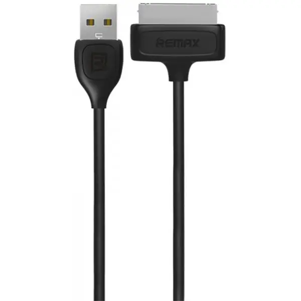 Кабель Remax RC-006i4 USB Light iPhone 4 4s 30pin 1 м Черный (6954851265474)