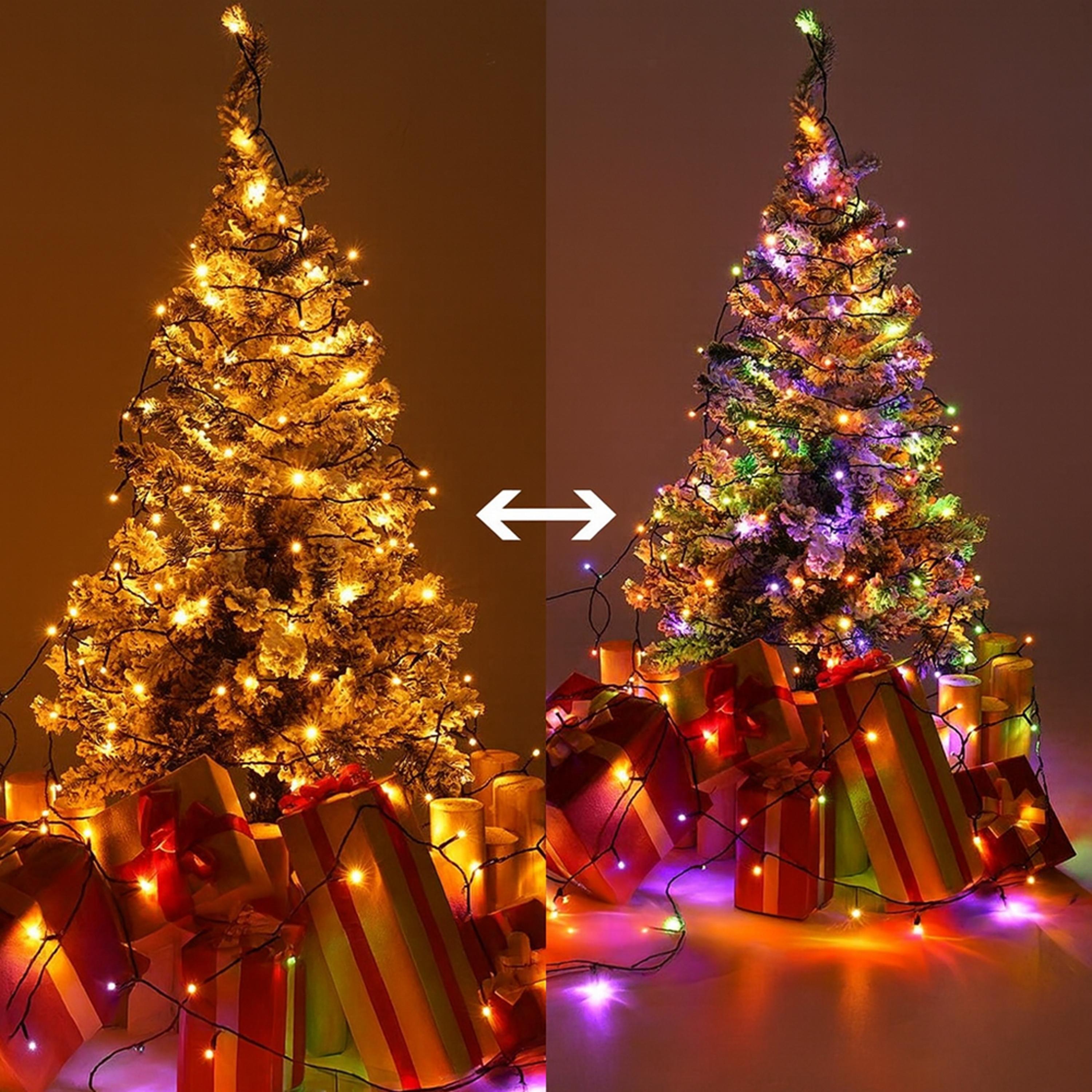 Гірлянда світлодіодна 10 м 220V хамелеон Мультиколір/Білий теплий (WLS-2154MW10) - фото 3 Гірлянда світлодіодна 10 м 220V хамелеон Мультиколір/Білий теплий (WLS-2154MW10) - фото 3