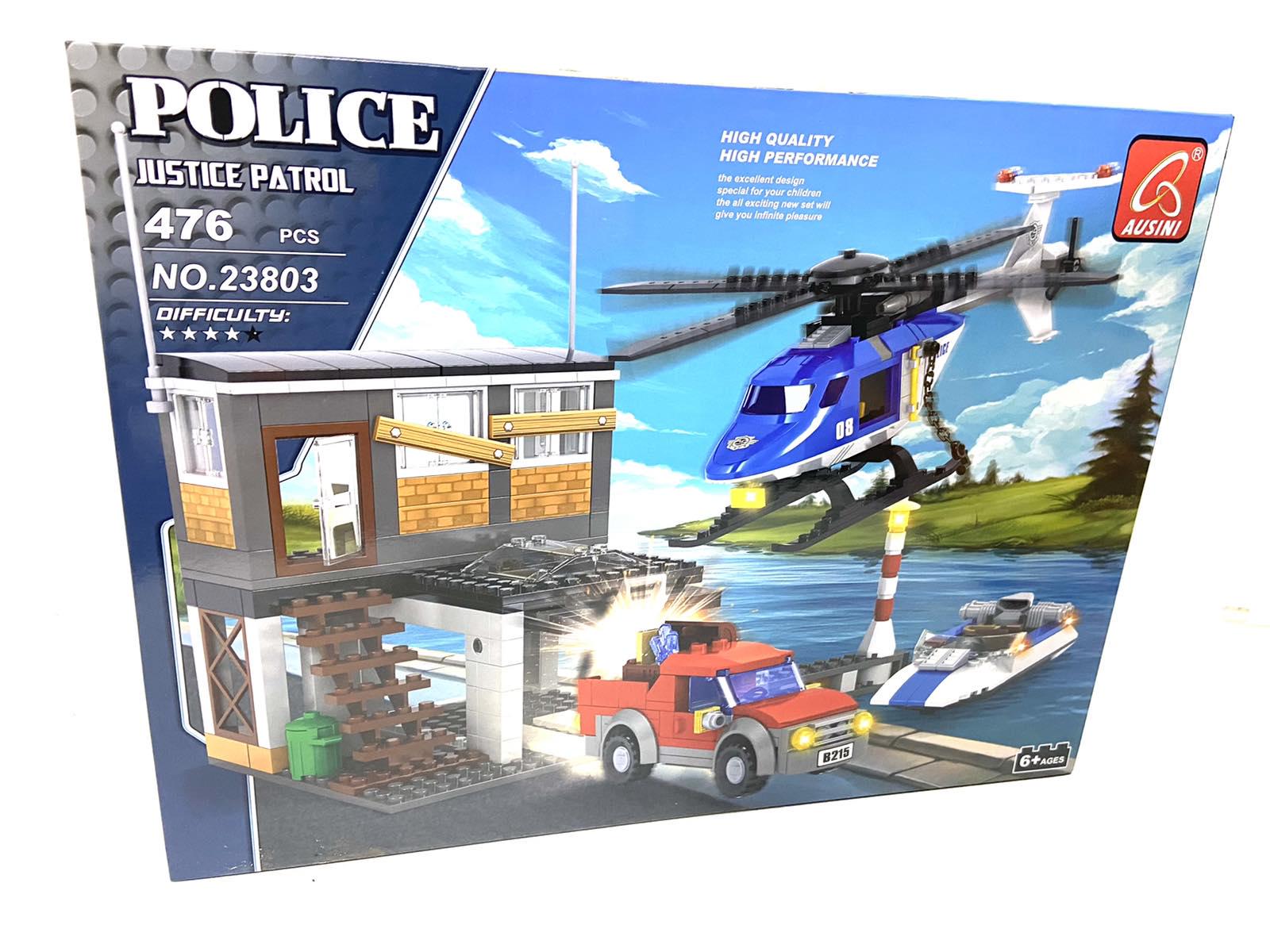 Конструктор Ausini Полицейская операция 476 дет. (23803)