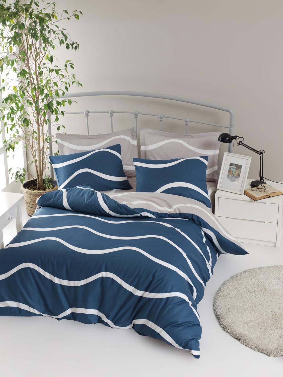 Комплект постельного белья Lotus Home Perfect Ranforce Nova семейный Голубой (svt-2000022266970)