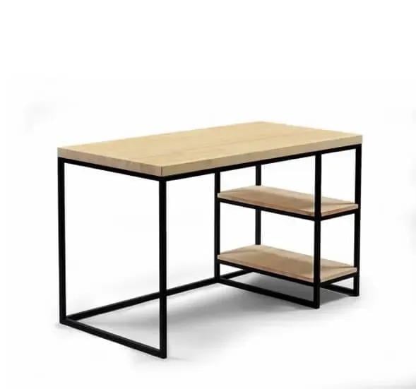 Стол компьютерный EcoLoft Лофт IN-2540 Светло-коричневый (26328013)