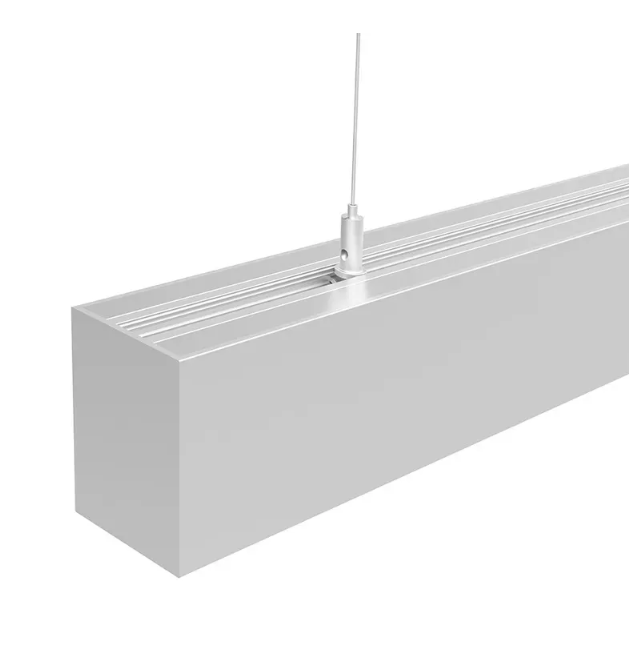 Світильник лінійний профільний ECO LED 48 Вт 4000К 1200х75х50 мм Білий (e193008) - фото 2