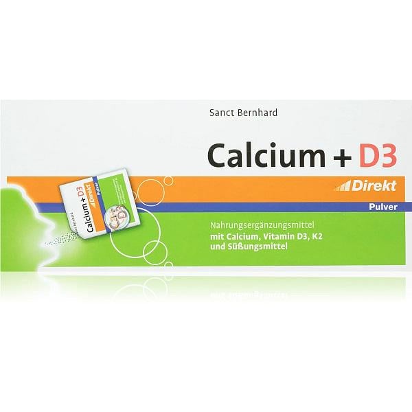 Вітамінно-мінеральний комплекс Sanct Bernhard Calcium + D3 2,6 g 60 пакетиків (000020611)