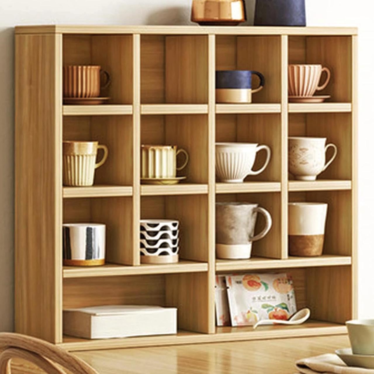 Полка для кружек из дерева Сарухан 12 Сиена (СДК-123505)