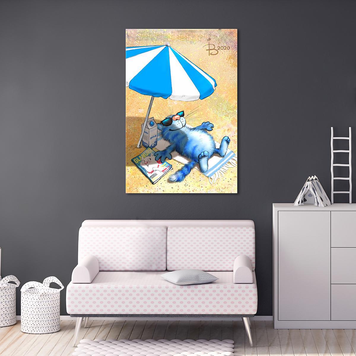 Модульна картина У відпустці 1 модуль 80x120 см