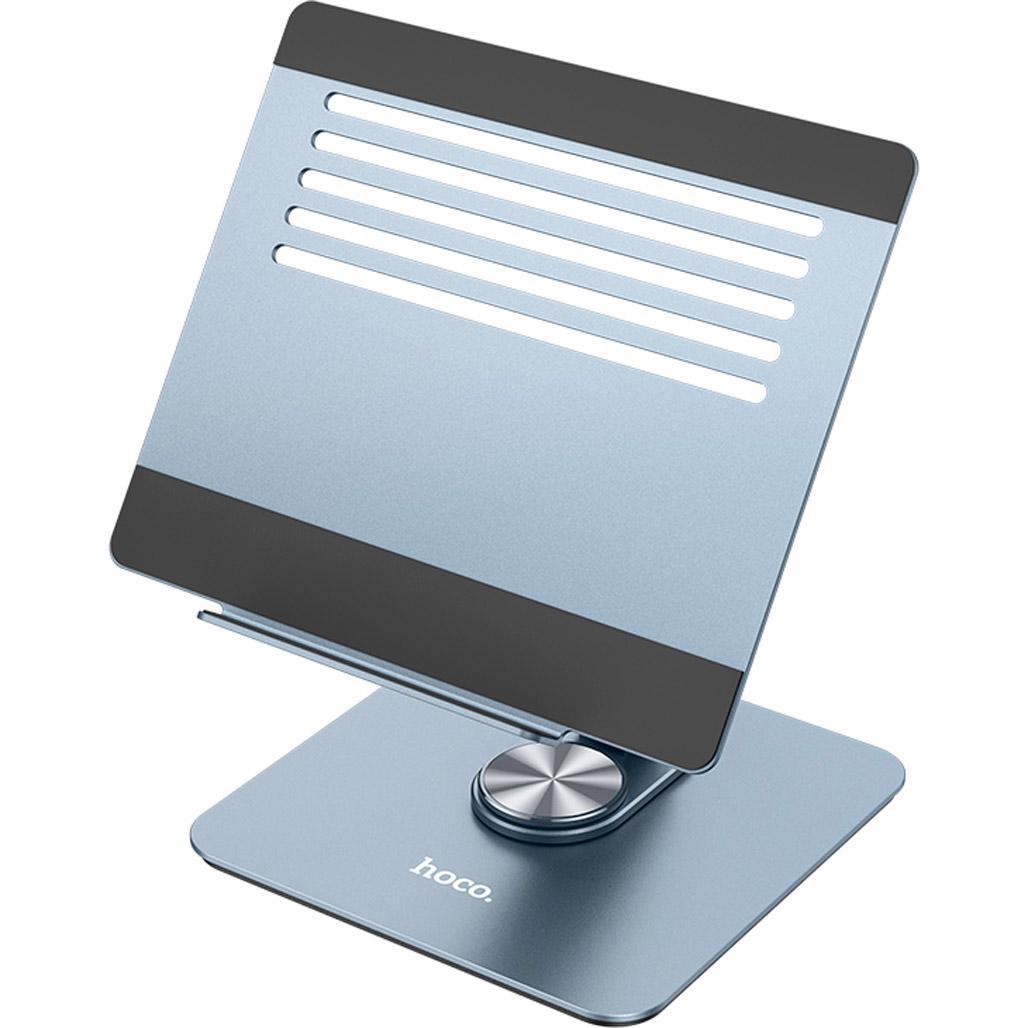 Підставка для ноутбука Hoco PH52 Plus Might Metal Rotating Tablet Desktop Holder Grey (82815)