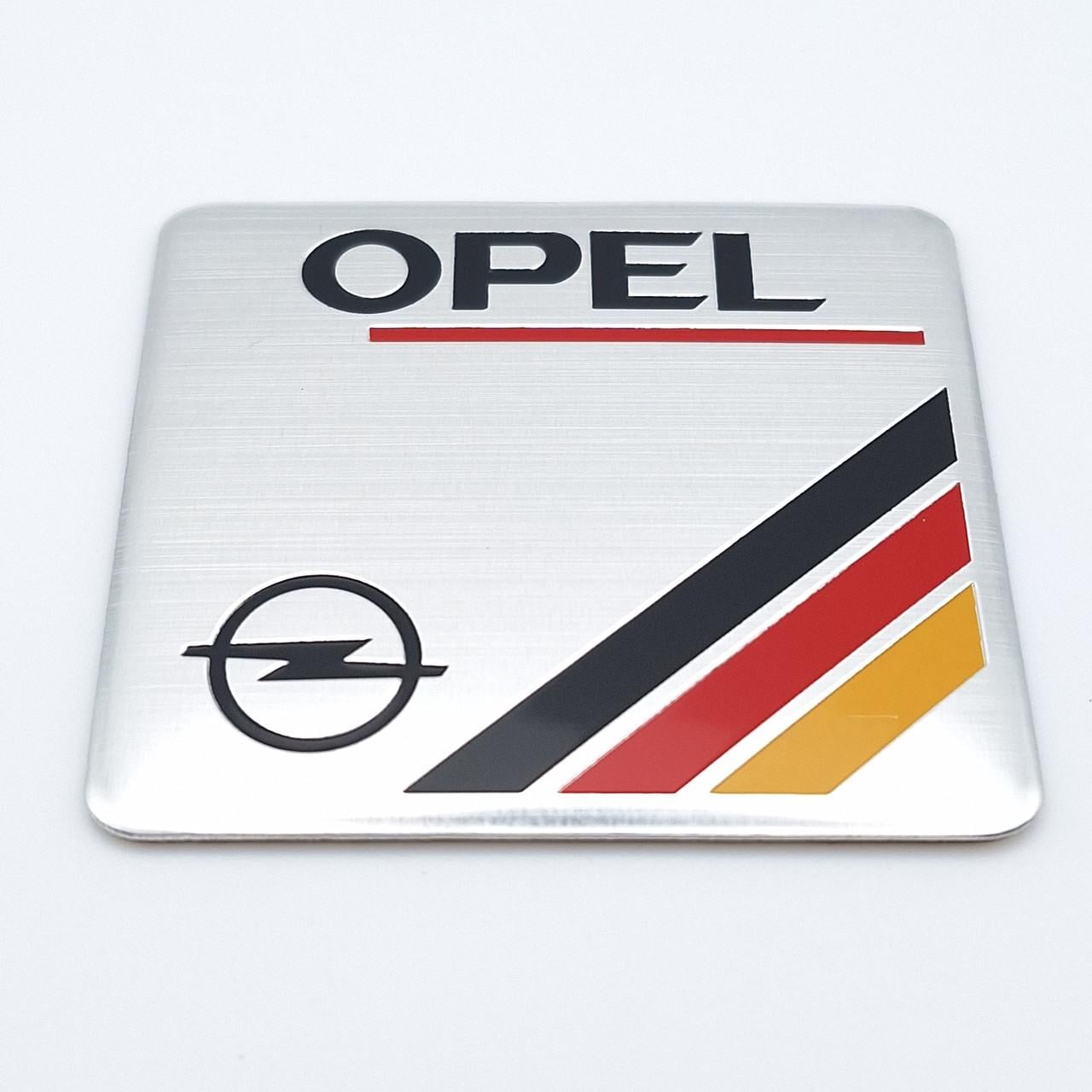Емблема алюмінієва Opel 6х5,5 см (1293363757)
