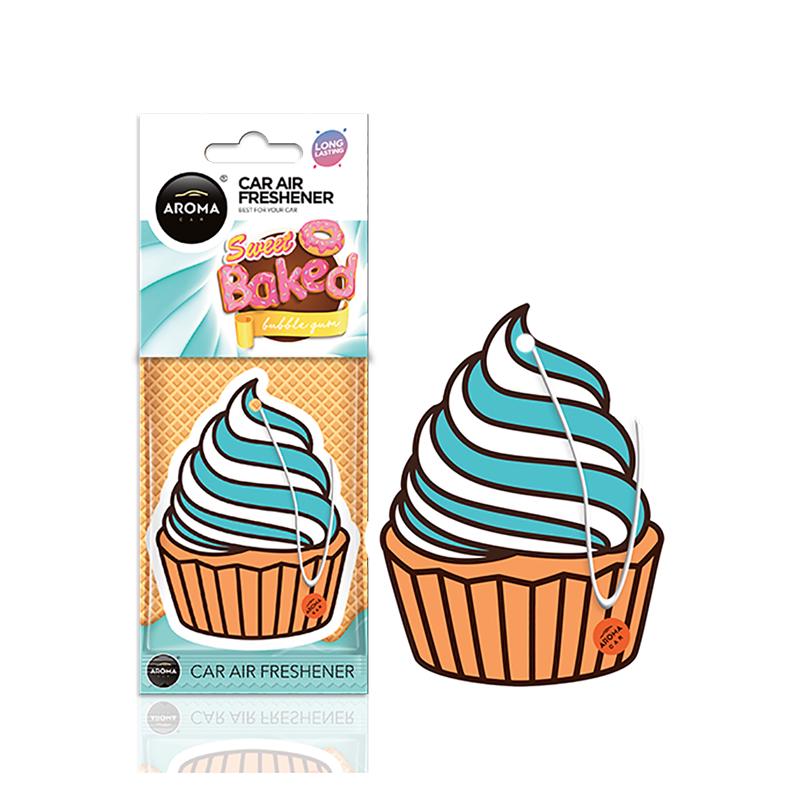 Ароматизатор Aroma Car Cellulose SWEETS Bakery Blue (83395)