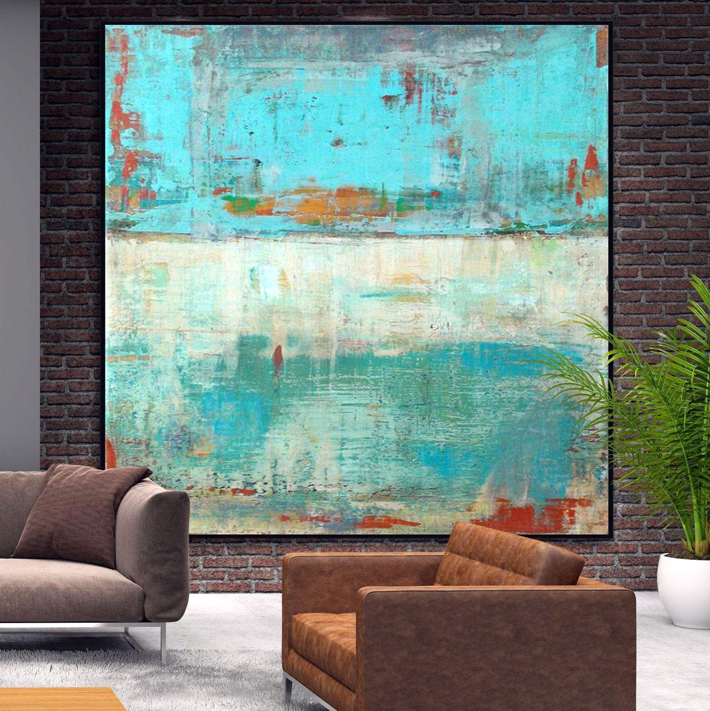 Картина на холсте ArtSale Абстракция 70х70 см abst0230