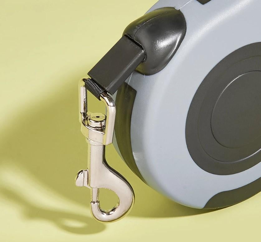 Поводок выдвижной автоматический рулетка для собак 5 м (AWN-00082) - фото 3