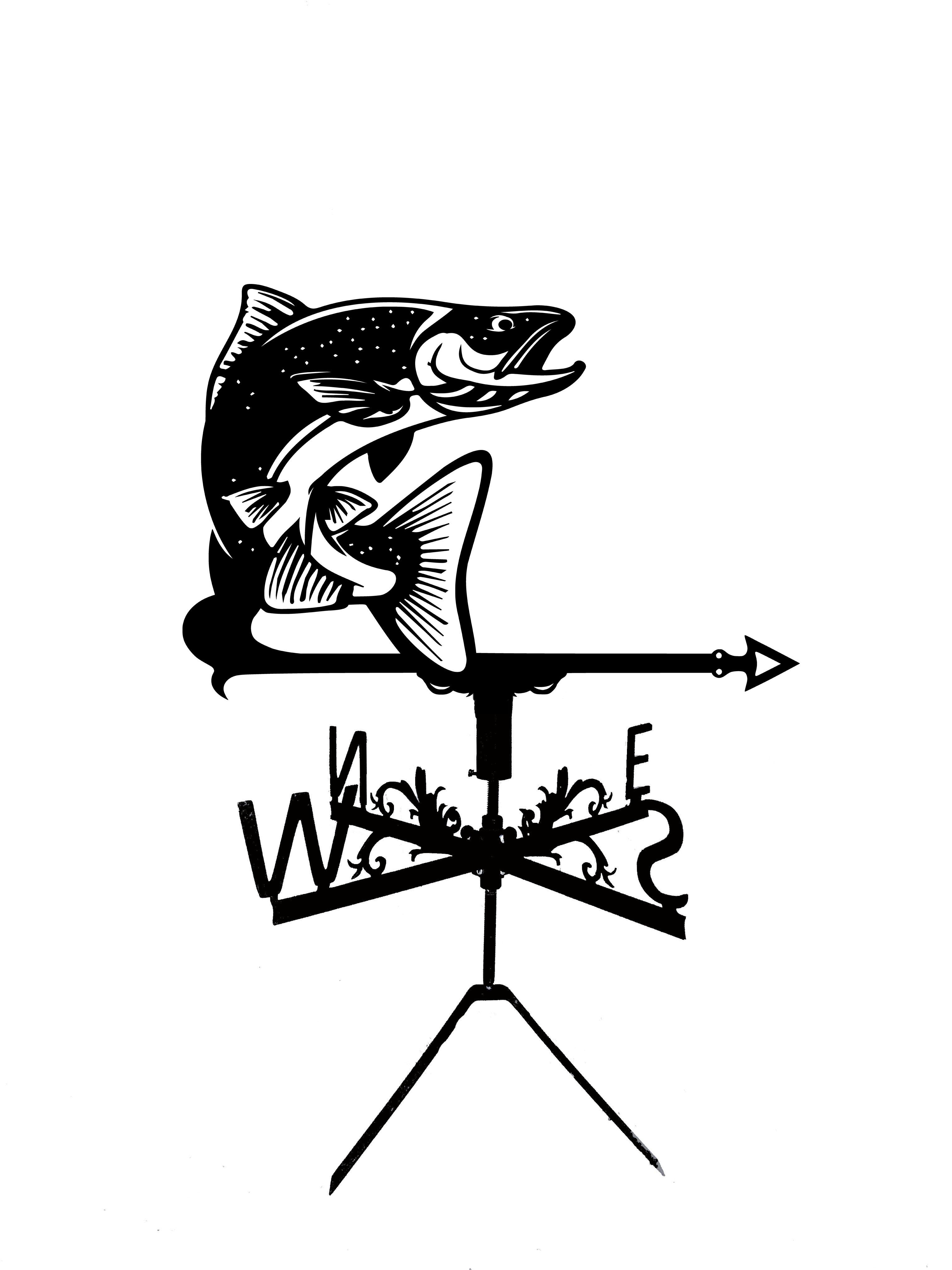 Флюгер на альтанку/колодязь Лосось (27475836) Флюгер на альтанку/колодязь Лосось (27475836)