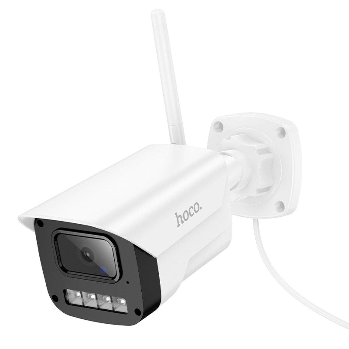 Камера відеоспостереження IP Hoco D4 Outdoor gun-type HD camera 1920x1080 US White (6942007635585) Камера відеоспостереження IP Hoco D4 Outdoor gun-type HD camera 1920x1080 US White (6942007635585)