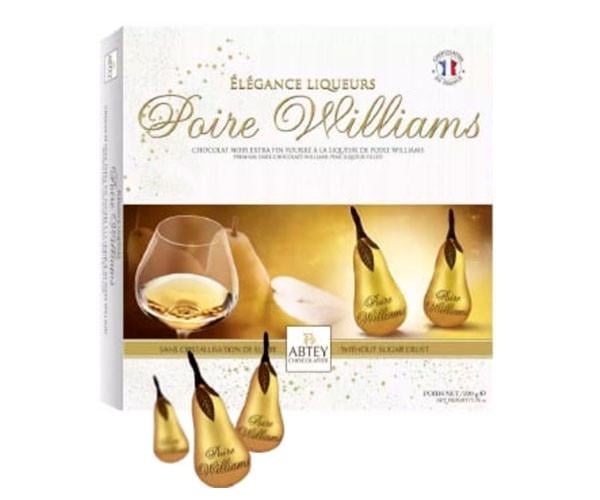 Цукерки ABTEY Williams Pear Liqueur Dark Chocolate Груша з лікером 220 г Цукерки ABTEY Williams Pear Liqueur Dark Chocolate Груша з лікером 220 г