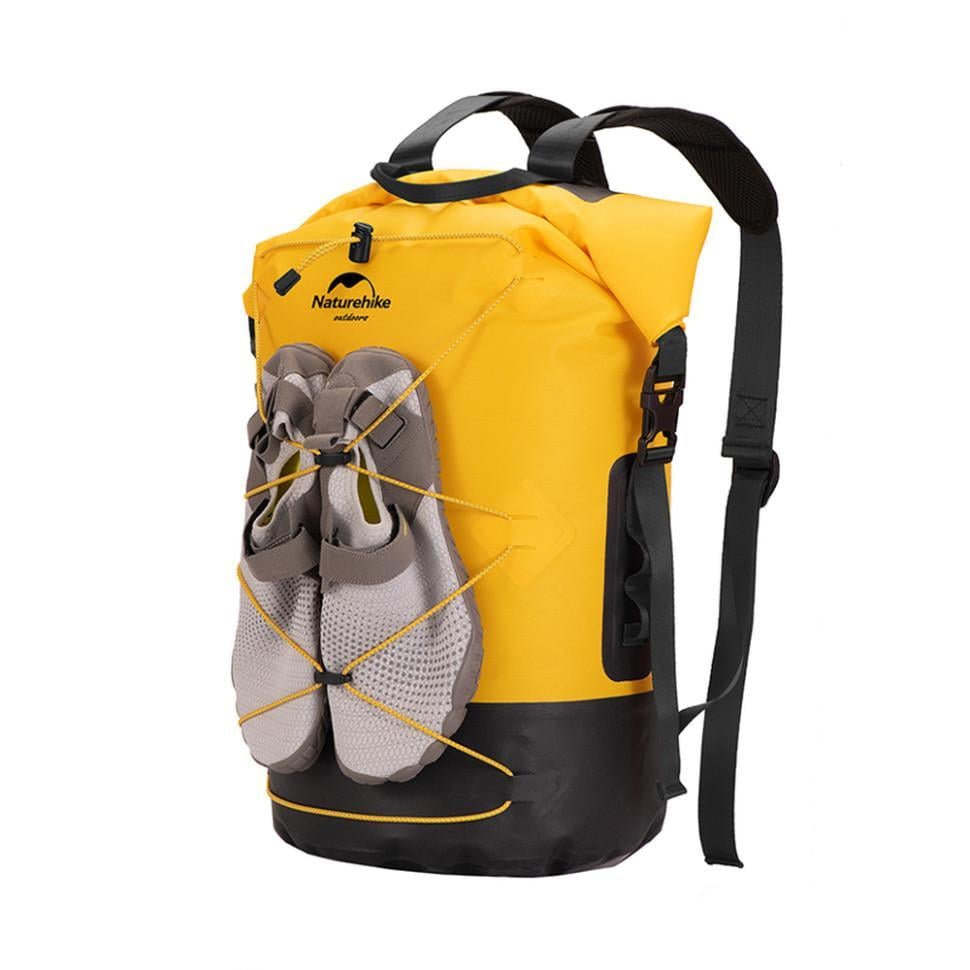 Рюкзак водонепроникний туристичний Naturehike NH21FSB04 30 л Жовтий