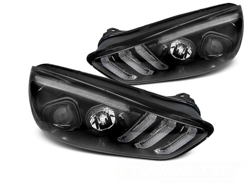 Автомобильные фары передние Ford Focus MK3 2015-2018 (2866603689)