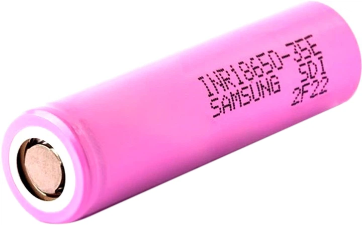 Аккумулятор 18650 Samsung 35E 3500 mAh литий-ионный 8A (18865)